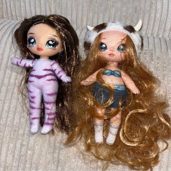 Na Na Na Surprise Other - Na Na Na Surprise Long hair dolls lot AnnaBelle Mooshe